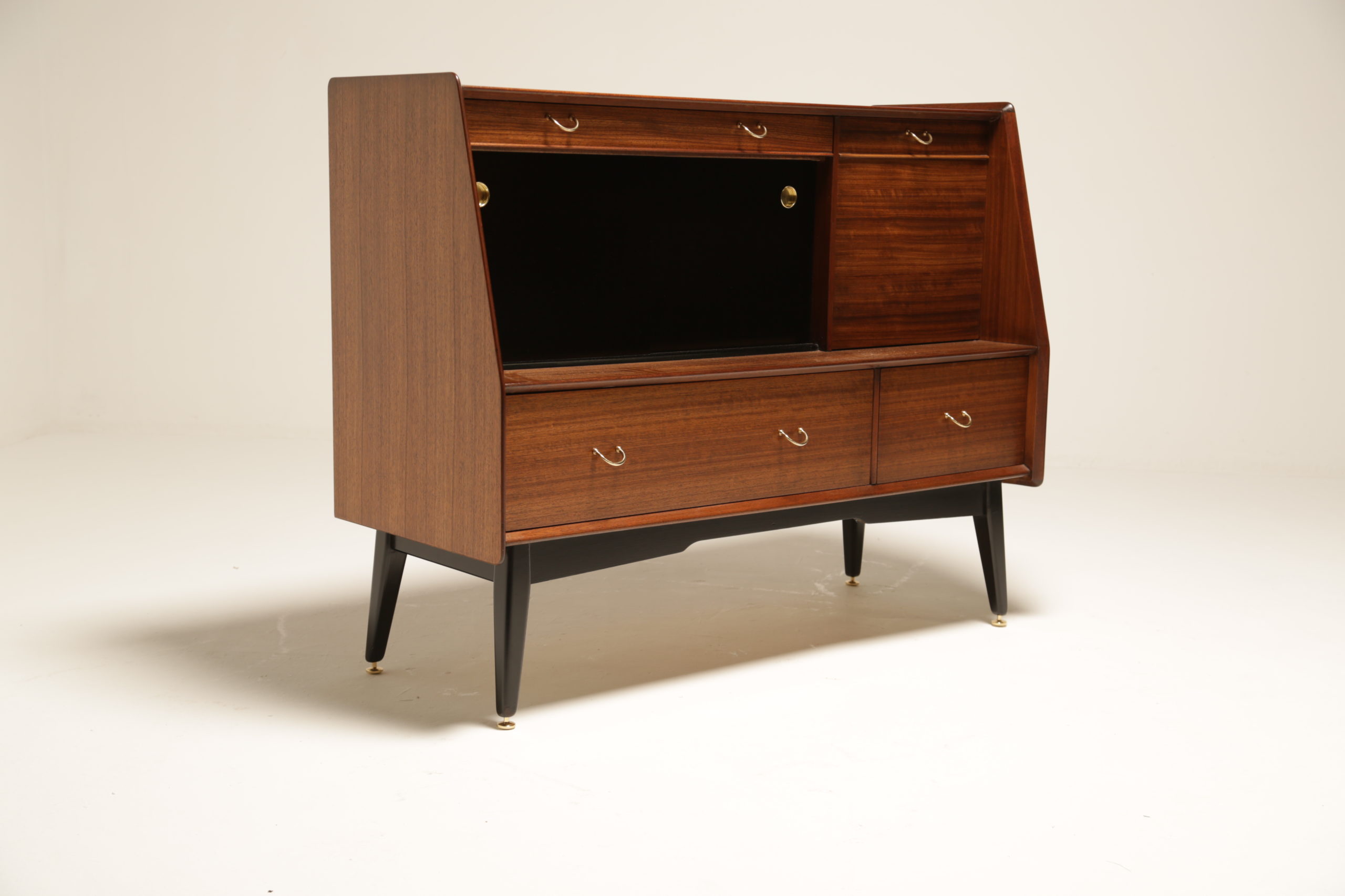 Vintage GPlan Tola & Black Librenza Sideboard The Vintage Hub
