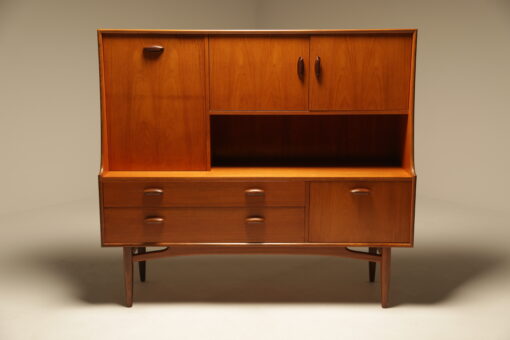 G Plan Teak Highboard By E Gomme Very Good Vintage Condition